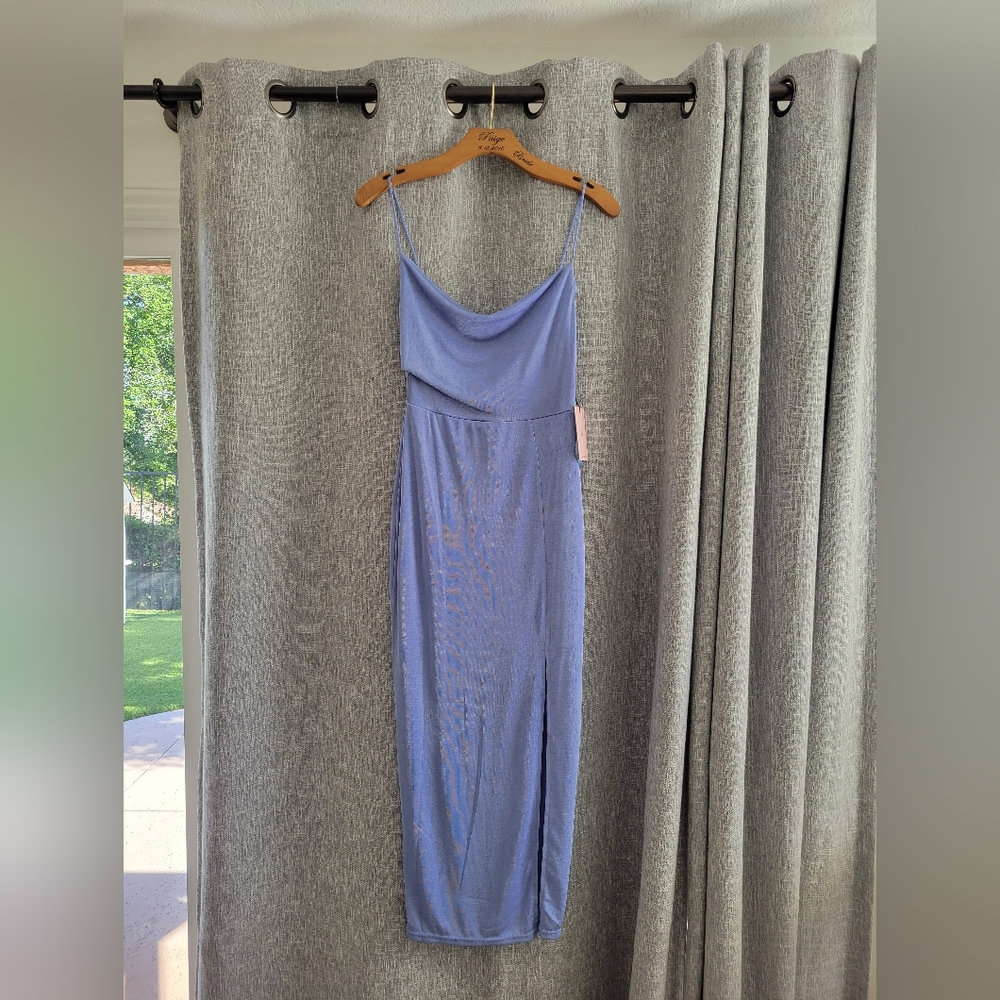 Hello Molly Sky Blue Midi Dress